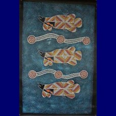 Aboriginal Art Canvas - A Roma-Size:65x95cm